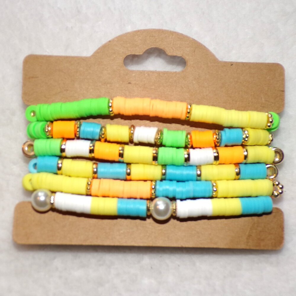 HOST PICK Easter Stretch Bracelet Set 6PC Stackable - Picture 2 of 3
